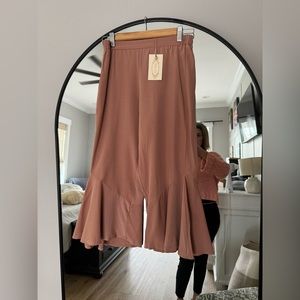 Joyfolie mia joy Rose colored bohemian pants size 10 girls